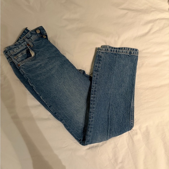 Reformation High Rise Jeans - Classic Blue - Picture 6 of 11